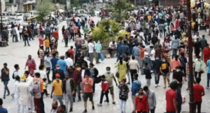 crowd
