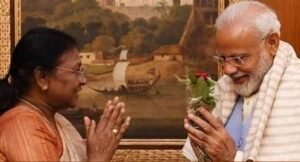 Dropdi-murmu-&-Pm-modi