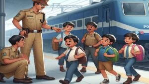 5 children had left home for tuition