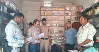 औषधि परीक्षण में 03 दवाएं अमानक, नशीली दवाओं के खिलाफ छापेमारी तेज