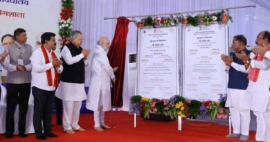 अमित शाह ने आज छत्तीसगढ़ के नवा रायपुर में एनएफएसयू और सीएफएसएल के रायपुर परिसर का शिलान्यास एवं एनएफएसयू रायपुर के अस्थाई परिसर का  किया  ई-उद्घाटन