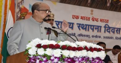 राजभवन में मनाया गया 6 राज्यों एवं केंद्रशासित प्रदेशों का स्थापना दिवस