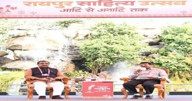 रायपुर साहित्य उत्सव में ‘भारत का बौद्धिक विमर्श’ सत्र बना वैचारिक मंथन का केंद्र