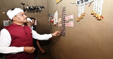 मुख्यमंत्री ने घोटुल की स्थापत्यकला को सराहा