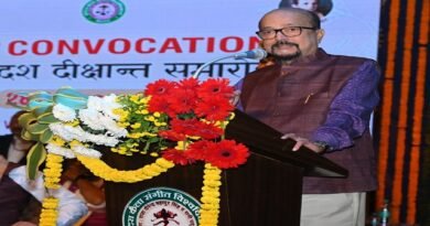 दीक्षांत समारोह केवल पढ़ाई पूरी करने का अवसर नही, जिम्मेदारियों भरी यात्रा की शुरूआत है – राज्यपाल डेका