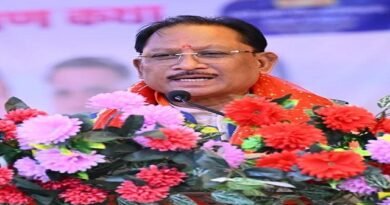 मुख्यमंत्री पंच कुंडीय रुद्र महायज्ञ एवं शिव महापुराण कथा में हुए शामिल