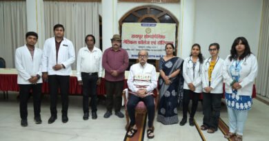 लोकभवन में लगा होम्योपैथिक स्वास्थ्य परीक्षण शिविर