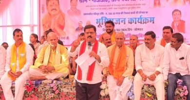 उप मुख्यमंत्री ने 5.36 करोड़ रुपए की लागत से बनने वाली सड़क निर्माण का किया भूमिपूजन