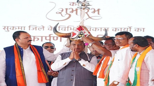 मुख्यमंत्री विष्णुदेव साय ने सुकमा को दी 308 करोड़ के विकास कार्यों की सौगात