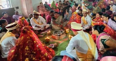 मुख्यमंत्री कन्या विवाह योजना के तहत पामगढ़ में 15 जोड़े बंधे परिणय सूत्र में