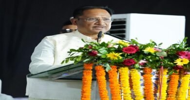 मुख्यमंत्री साय नवनिर्मित नगर पंचायत शिवनंदनपुर के शपथ ग्रहण समारोह में हुए शामिल