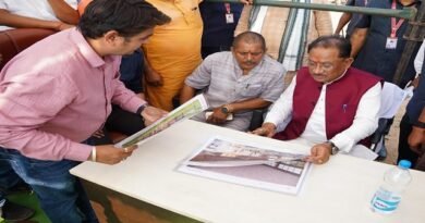 मुख्यमंत्री विष्णुदेव साय ने सलियाटोली में निर्माणाधीन नालंदा परिसर का किया निरीक्षण