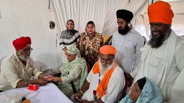 टाटीबंध में विशाल चिकित्सा शिविर आयोजित