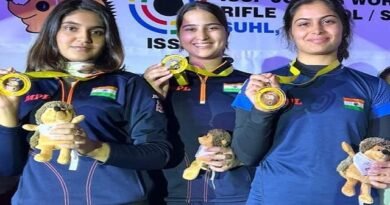 वित्त मंत्री ओपी चौधरी ने ISSF वर्ल्ड कप में पदक विजेता ईशा सिंह और मनु भाकर को दी बधाई