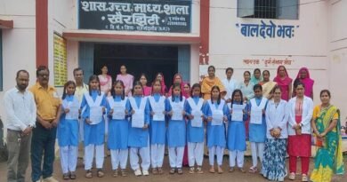 राजनांदगांव जिले में 6,576 किशोरी बालिकाओं को लगा एचपीवी टीका