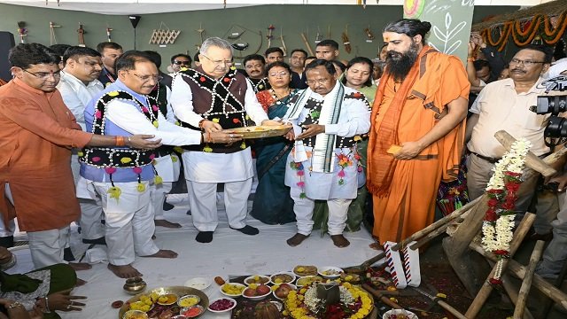 हरेली तिहार पर मुख्यमंत्री निवास में साकार हुई छत्तीसगढ़ की लोक संस्कृति
