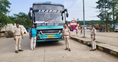 160 बसों पर ₹3.06 लाख की चालानी कार्रवाई